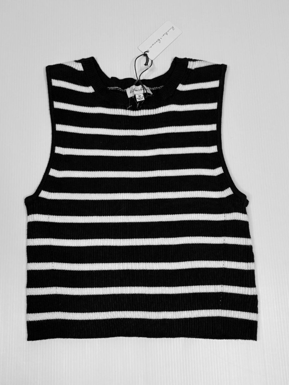 HUNTER & BROWN women's medium stripe camisole